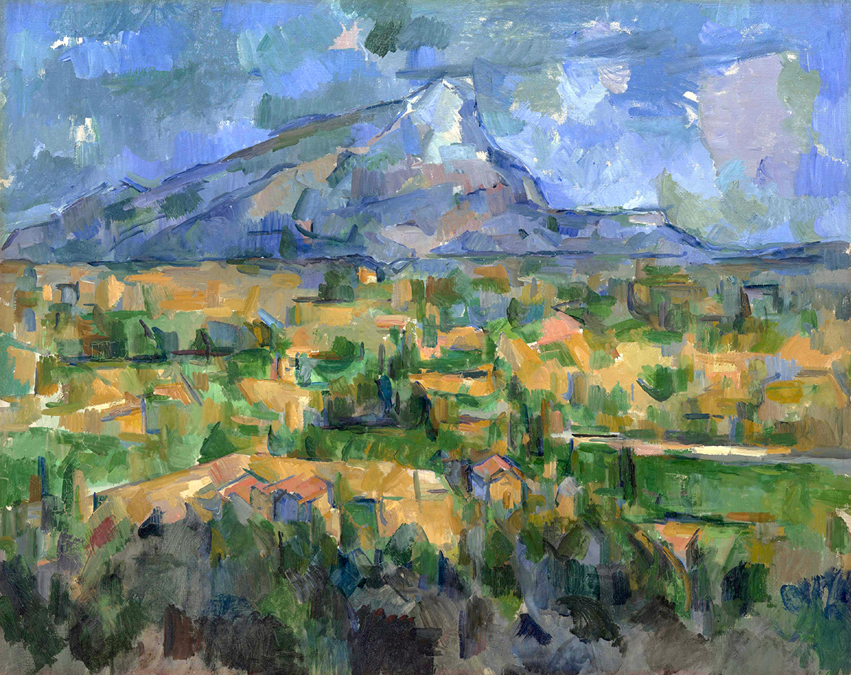 Montagne Sainte-Victoire, Paul Cézanne (1904)